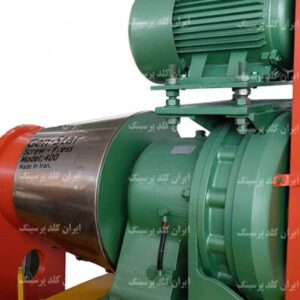 دستگاه روغن کشی irancoldpressing مدل کالیبر ۴۰۰ میلیمتر