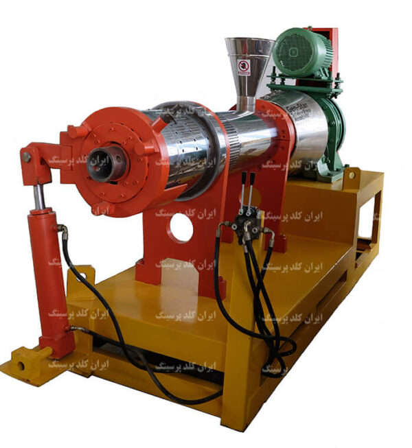 cold-pressing-400 دستگاه روغن کشی irancoldpressing مدل کالیبر ۴۰۰ میلیمتر