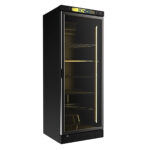 يخچال 60 سانتی مشکی تک درب کینو مدل KINO KR 615 WLBL