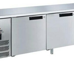 یخچال و فریزر روی میز کار 3 درب استیل Diamond مدل CH-6T-3d