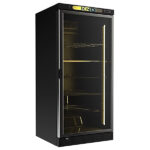 يخچال کینو 80 سانت مشکی تک درب مدل KINO KR 800 WLBL