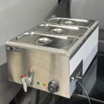 دستگاه کانترگرم (هات بنماری) سه لگن ویکتور مدل js-824